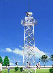 Hot DIP Galvanized Steel Monitor Communication Tower