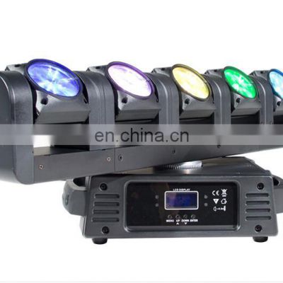 Newest 5heads night club moving head lighting 4 in1RGBW DJ light led moving head beam Bar