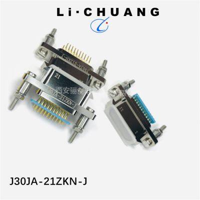 21PIN Male and Female Plug SocketJ30J-21ZKP-300MM J30J-21TJL-300MM ZKW ZKN A3 photo-5