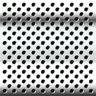 Round Hole 1mm 2mm 3mm Stainless Steel Perforated Metal Punching Mesh Screen For Decoration