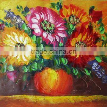 new beautiful daisies painting on canvas daisies JH-369