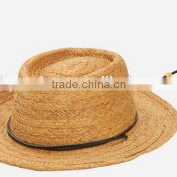 Fashion paper straw bowler Panama Hats