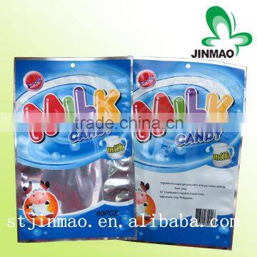 Aluminum foil backside sealed bags packing