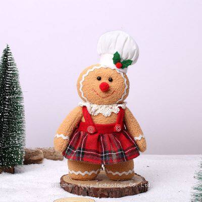 New 2025 Gingerbread Man Plush - Bulk Wholesale for Holiday Home Decor & Business Clients