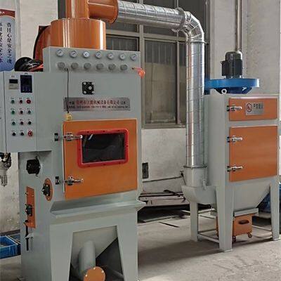Compressed Air Suction Type Tracked Automatic Sandblasting Machine photo-2