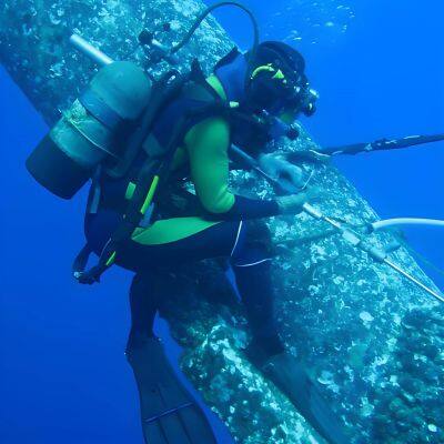 Fishing Accessories Speargun Hand Spear Cluster 5 Barbs photo-4