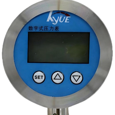 Kyue Digital Vacuum Pressure Gauge -100kPa 200MPa 0.05% Accuracy Bar PSI Water Liquid Hydraulic Gas Air Digital Pressure Gauge photo-1