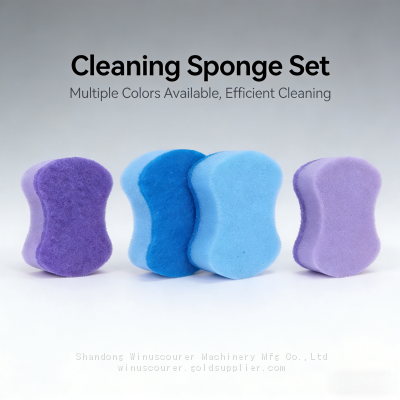 Цветные губки для уборки кухни, мытья посуды. Губки-швабры для кухни оптом