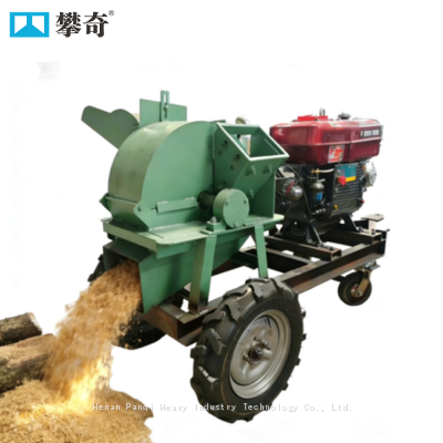 Diesel Wood Crusher Biomass Sawdust Making Machine