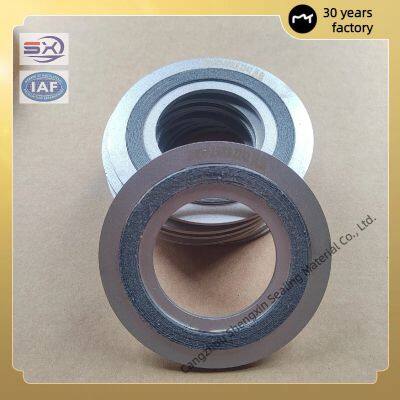 Flexible and Strong Metal Spiral Wound Gaskets for Various Flanges