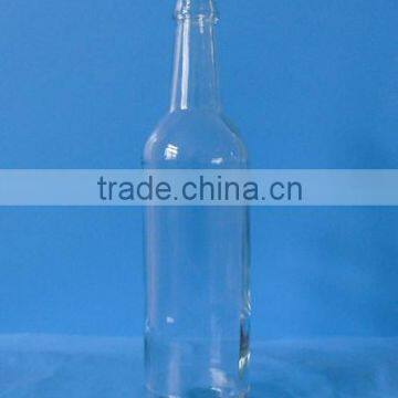 Clear 500ml Glass Red Wine Bottle