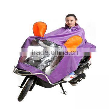 Factory direct sale oxford cycling fashion pvc rainwear