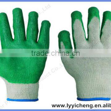 YC-L-02 Latex Coated Anti-skid Safety Glove,coated With Latex Glvoe. photo-5