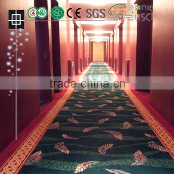 100% Hand Tufted Carpet Hand Embroidered Carpet For Hotel Corridor Carpet