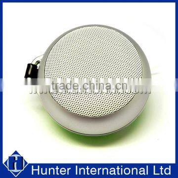 Outdoor Mini Round LED Light Show Bluetooth Speaker photo-3