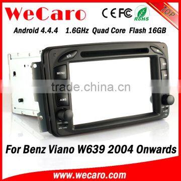 Wecaro WC-MB7507 Android 4.4.4 car dvd player 1024*600 for Benz Viano w639 car dvd gps 2004 - onwards mirror link