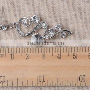 New Wedding Bride Rhinestone Crystal Necklace Set Wholesale photo-3
