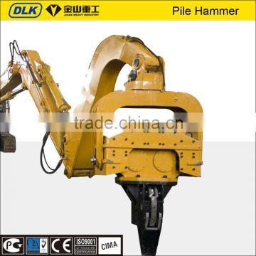 Road construction hydraulic pressure static pile driver