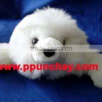 Seal Toy fur Baby Alpaca Peru