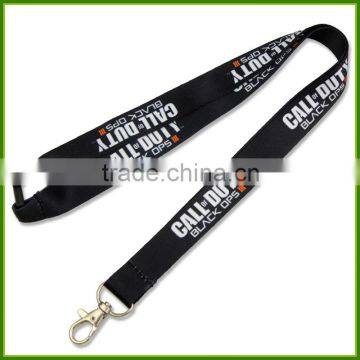 Dongguan factory specializes in custom-made polyester thermal transfer mobile phone Lanyard Factory ID badge Lanyard