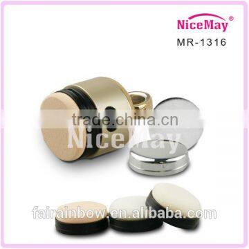 High Quality Mini Electric Vibrating Cosmetic Powder Puff With Handle photo-3
