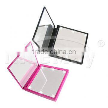 Plastic Mirror With Led/pocket Mirror With Led Light/3d Led Mirror/compact Mirror With Led Light photo-2