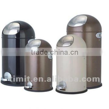 Superior Quality Stainless Steel Tinplate Galvanized Sheet Inner and Cover Round with Mirror Poloshing Recycling Bin