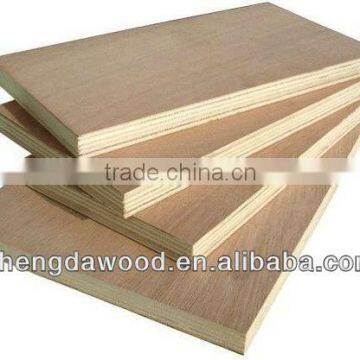 Okoume Face/back E2 glue poplar core furniture grade commercial plywood