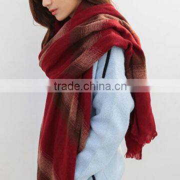 New Arrvial Long Striped Fashion Woman Winter Wool Neck Warmer photo-6