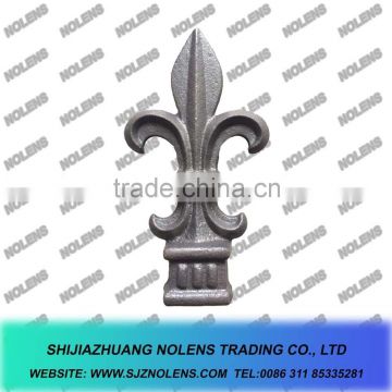 2015 Best quality Cast Iron Spears,Rail Heads,