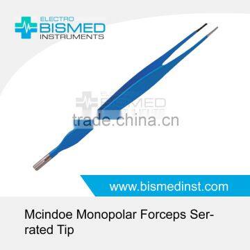 Mcindoe Monopolar Forceps Serrated Tip