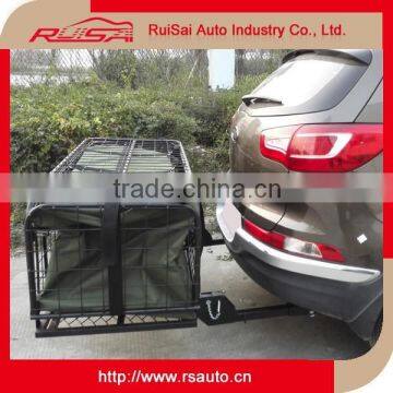 factory direct sales auto accessories hitch mounted atv carrier with car storage bag