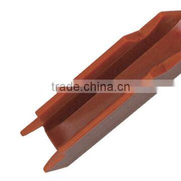 Escalator guide shoe insert 120x10 120x16