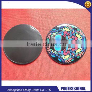 Promotion custom 4 color process printed round fridge magnet                        
                                                Quality Choice