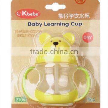 New Design Baby Product Kids Cup Plastic Cute Ideas Easily Bears Drinking Bottle,korea Innovative Products Baby Cups photo-2