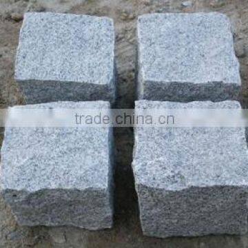 grey granite split curbstone