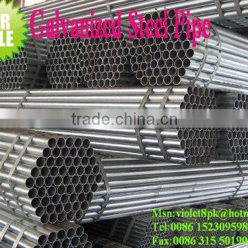 Hot Rolled Galvanized Steel Pipe