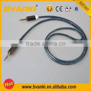 Cheap Transparent Crystal Audio Cable For Aux Stereo Cable,3.5mm Aux Cable / Audio Cable / Video Cable With Hexangular Design photo-2