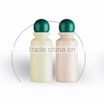 35ml green Screw Cap white hotel PVC bottle