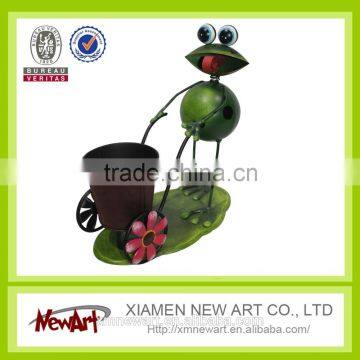Vivid Working Frog Garden Decorative Plant pots outdoor decoration