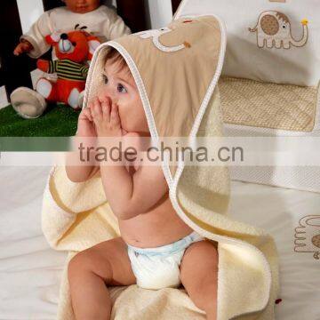 Luxury Combed Cotton Baby Hooded Towels