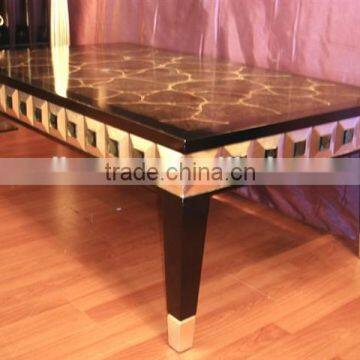 Classical gold carving coffee table for living room C1103