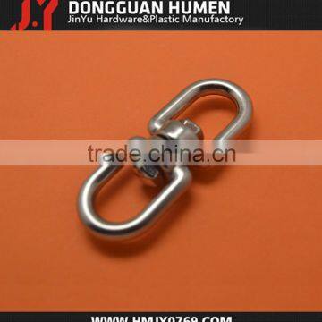 Jinyu swivel d hook/flat metal hook/stainless steel carabiner/carabiner hook