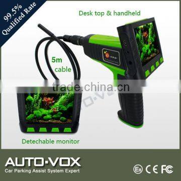 Handheld design 9.9mm car inspection camera/5m diagnostic cable