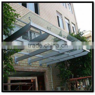 Clear/Colorful Laminated Glass for Canopy,Glass Canopy,Laminated Glass Price