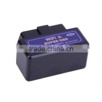 Mini ELM327 WiFi ELM 327 OBDII Car Diagnostic Tool OBD2 Code Reader Scanner For IOS Android ELM WiFi 327 Black Hot Selling~ photo-6