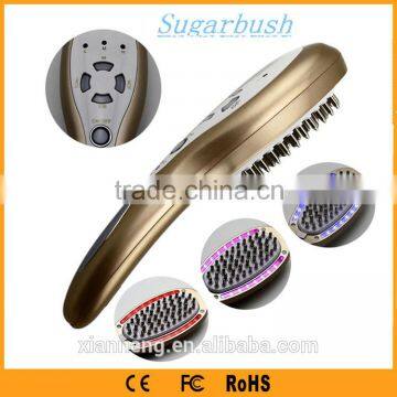 Ion rechargeable electric laser hair for men and women hair loss treatment massage comb