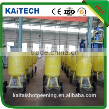 High quality sandblaster: blasting pot and cabinet