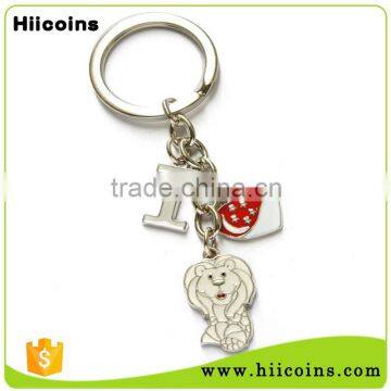 China Customized Factory Souvenir Wholesale Metal Photo Keychain