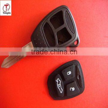 Top sale 3 button remote key case for Dodge and CHRYSLER Jeep